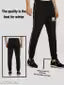 “Sleek Black Men’s Trousers – Stylish & Comfortable Lower Wear”