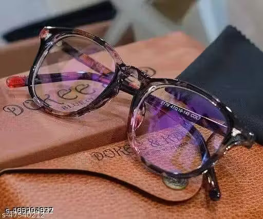 Blue Light Blocking Round Glasses – Anti-Glare UV Protection for Men & Women (Computer, Tablet, Mobile)